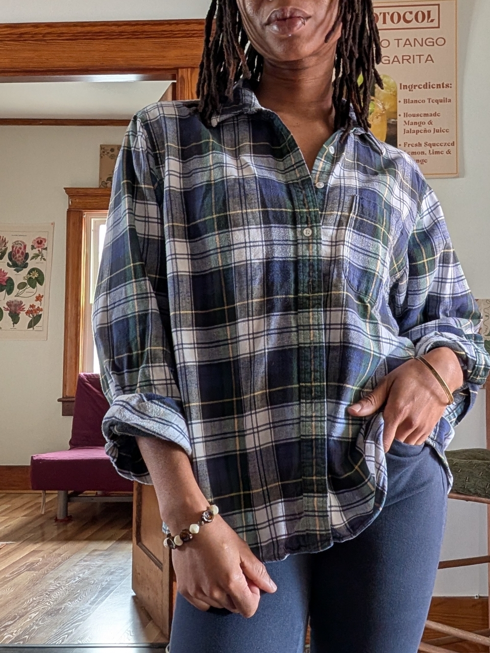 L.L. bean flannel shirt - Picture 3 of 5